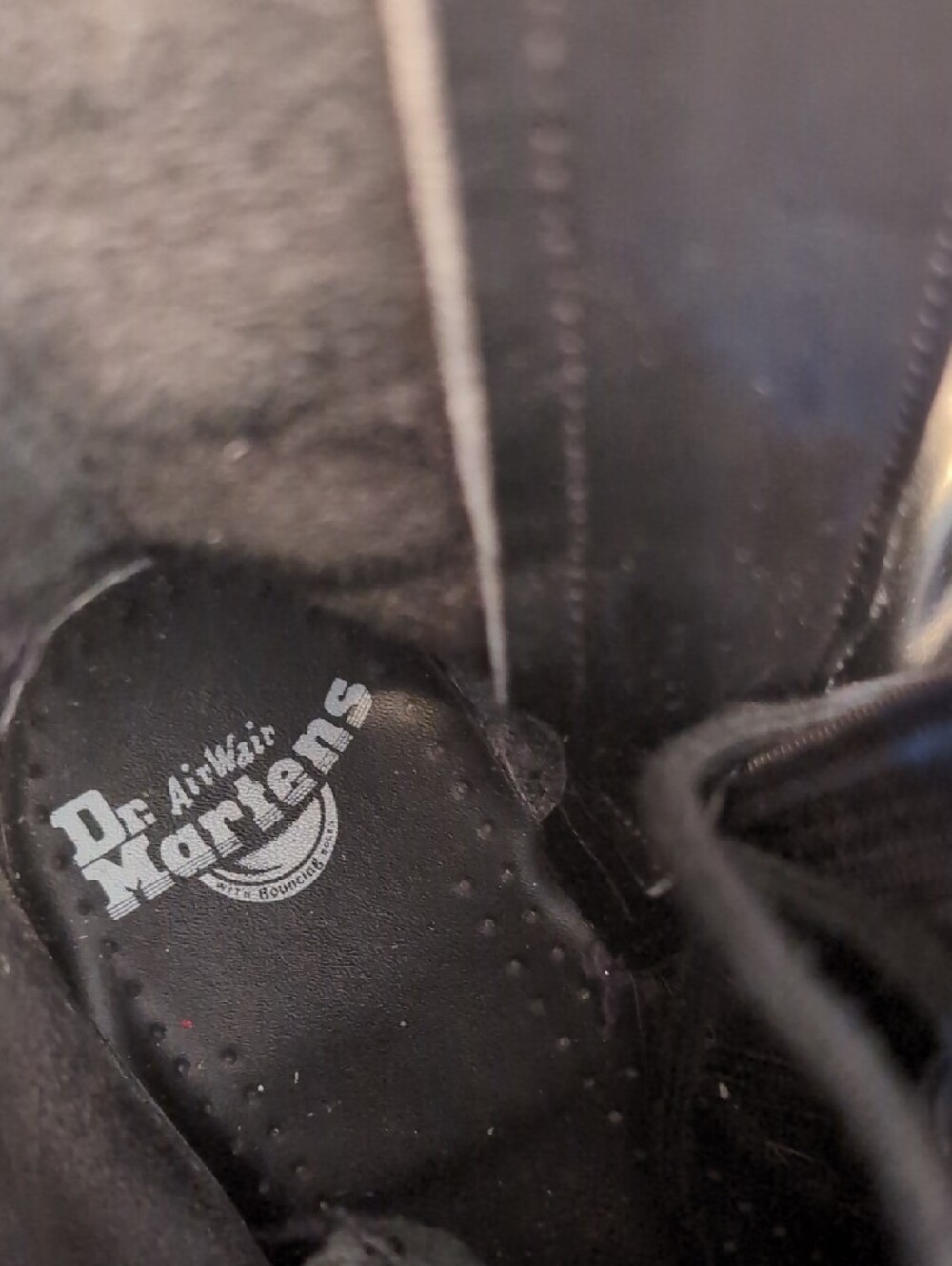 Dr. Martens Black Platform Lace-Up Combat Boots - Picture 6 of 10